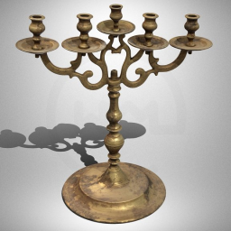 Candlestick for five candles