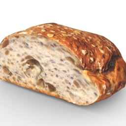 Sliced Bread Loaf (Game Ready  PBR)