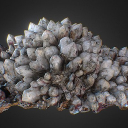 Calcite Mineral Specimen with Pyrite inclusions