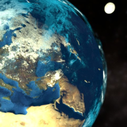 Earth and Moon(Animated)