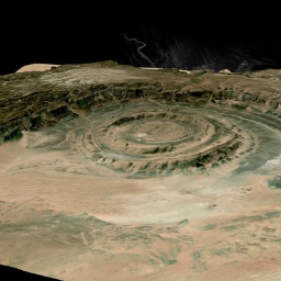 Estructura de Richat, Mauritania