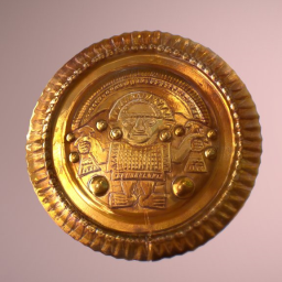 Ancient Gold Disc