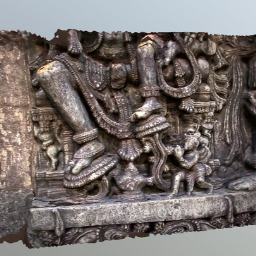 Hoysaleshwara Temple Narasimha Pada , Belur