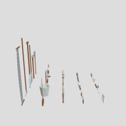 50 Low poly tools