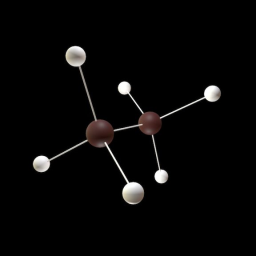 Ethane Molecular form