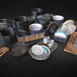 Restaurant Kitchen Set - Part 1
