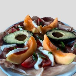 Home-made antipasti plate