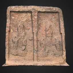 Two sets of Amitabha Triad (japan)