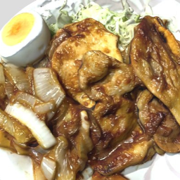 Sheng Jiang Shao ki - The Pork Fried With Ginger -