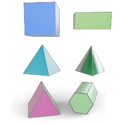 Faces, Edges and Vertices