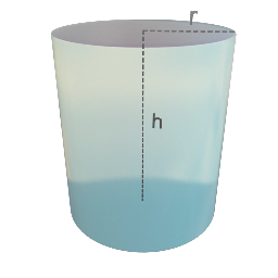 Surface Area of Cylinder