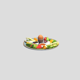 Breakfast food dish