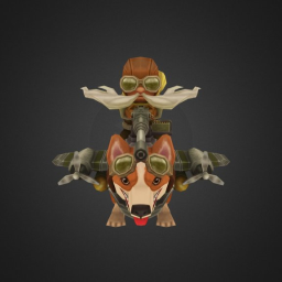 Corgi Corki - Polycount Riot Art Contest 2014