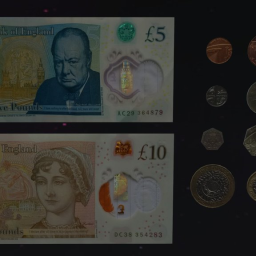 Modern GB Currency (v0.1) .Blend FREE Low Poly