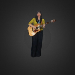 Andrea Harsell performance artist guitar
