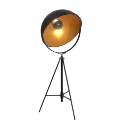 Vauxhall Floor Lamp Antique Black - 56054