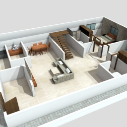 3d floor plan 3