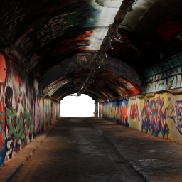 Graffiti tunnel