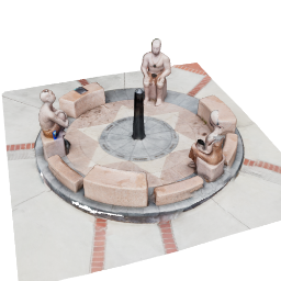 Town Square Statues (medium resolution)