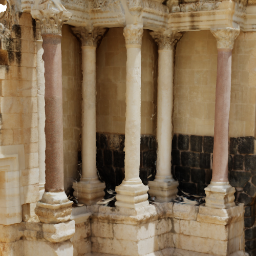 Beit Shean Theater columns