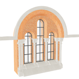 Window at New Synagogue - Wroclaw