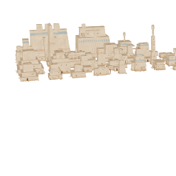 star_wars_inspired_low_poly_buildings