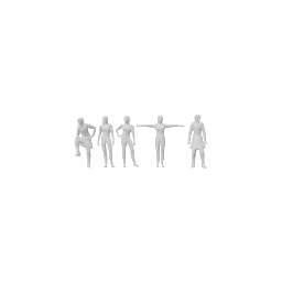 People standing position