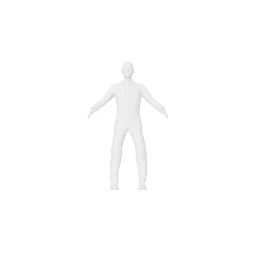open hand standing