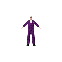 old man with suit