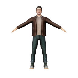 Casual male