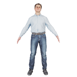 man in casual clothes
