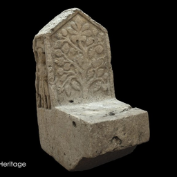 Royal and Judge&#39;s seat of Queen Helen of Bosni