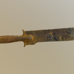 World War I Entrenching Tool (VCU_3D_2500)