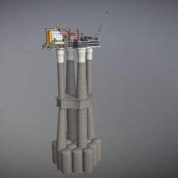 Oil Platform Troll A