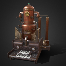 Pipe Organ Espresso Machine