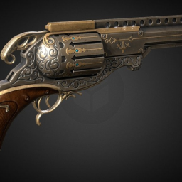 Steampunk Handgun