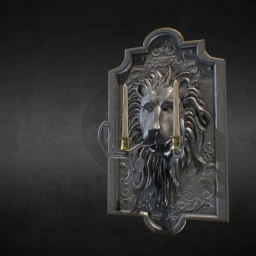 Candle Sconce of the Lions Bane