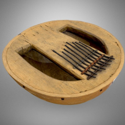 "Sanza", a musical instrument