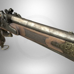 Double-barrel pistol