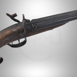 Percussion-cap pistol
