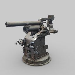 Breech Loading Six Inch Gun