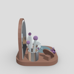 makeup table