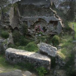 Roman Columbarium in Terracina (Italy)