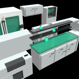 Science Lab Lowpoly