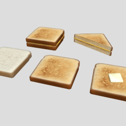 Bread, Toast, and Grilled Cheese (Game Ready)