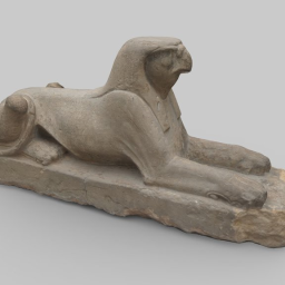 Sandstone Sphinx Statue