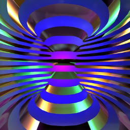 3D Op Art Tunnel