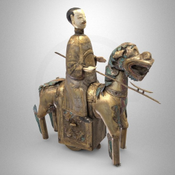 Mechanically articulated doll - a man