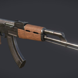 AK-47  - Game Ready Assault Rifle Weapon