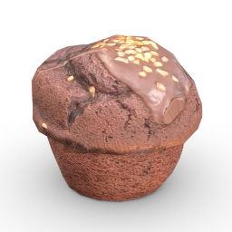 Chocolate Muffin (Game Ready  2K PBR)